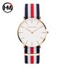 Men'S Fashion Business Casual Waterproof Simple Thin Leather Band Quartz Watch