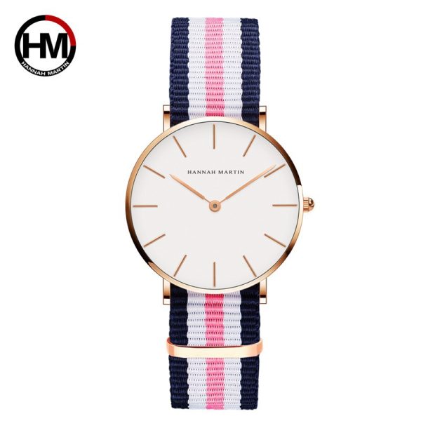 Men'S Fashion Business Casual Waterproof Simple Thin Leather Band Quartz Watch