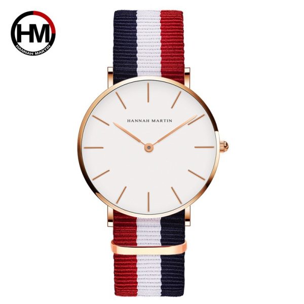 Men'S Fashion Business Casual Waterproof Simple Thin Leather Band Quartz Watch