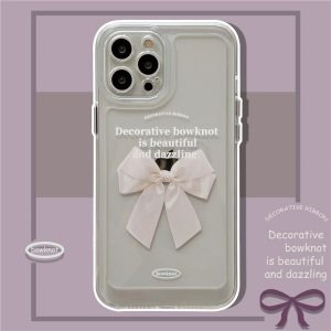 Fashion Simple All-Inclusive Bowknot Phone Case