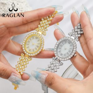 Women'S Fashion Roman Numeral Wrist Watch Steel Strap Quartz Watch