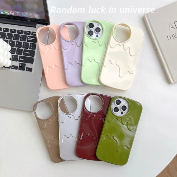 Fashion Personality Ice Cream Soft Apple Phone Case