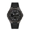 Men'S And Women'S Fashion Personality Sports Round Dial Multi-Functional Luminous Waterproof Electronic Watch