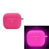 Fashion Simple Solid Color Luminous Protectiv Silicone Airpods Case