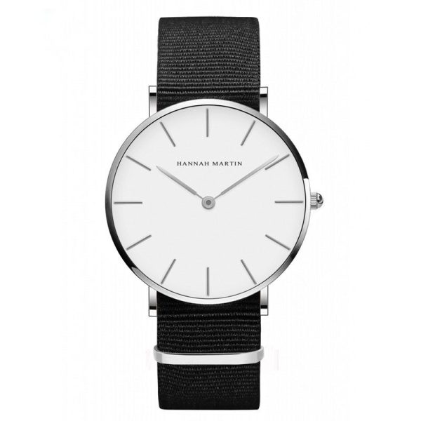 Men'S Fashion Business Casual Waterproof Simple Thin Leather Band Quartz Watch