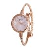 Women'S Fashion Casual Retro Small Round Dial Rhinestone Bracelet Quartz Watch