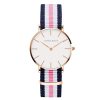 Men'S Fashion Business Casual Waterproof Simple Thin Leather Band Quartz Watch