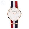 Men'S Fashion Business Casual Waterproof Simple Thin Leather Band Quartz Watch