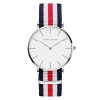 Men'S Fashion Business Casual Waterproof Simple Thin Leather Band Quartz Watch