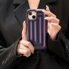 Fashion Personality Three-Dimensional Suitcase Purple All-Inclusive Drop-Proof Apple Phone Case