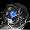 Men'S Fashion Sports Outdoor Luminous Waterproof Dual Display Electronic Watch