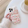 Fashion Cute Bear Rabbit Heart Anti-Drop Phone Apple Case