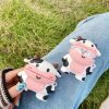Fashion Personality Creative Cute Cartoon Cow Airpods Silicone Case