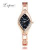 Women'S Fashion Casual Rhinestone Small Round Dial Metal Chain Quartz Watch