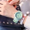 Women'S Fashion Simple Pointer Digital Drop-Proof Waterproof Luminous Watch