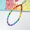 Women Creative Multicolor Acrylic Bead Phone Chain