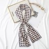 Women Spring Causal Polka Dot Skinny Neckerchief