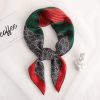 Women'S Fashion Simple Stripe Pattern Printed Scarf