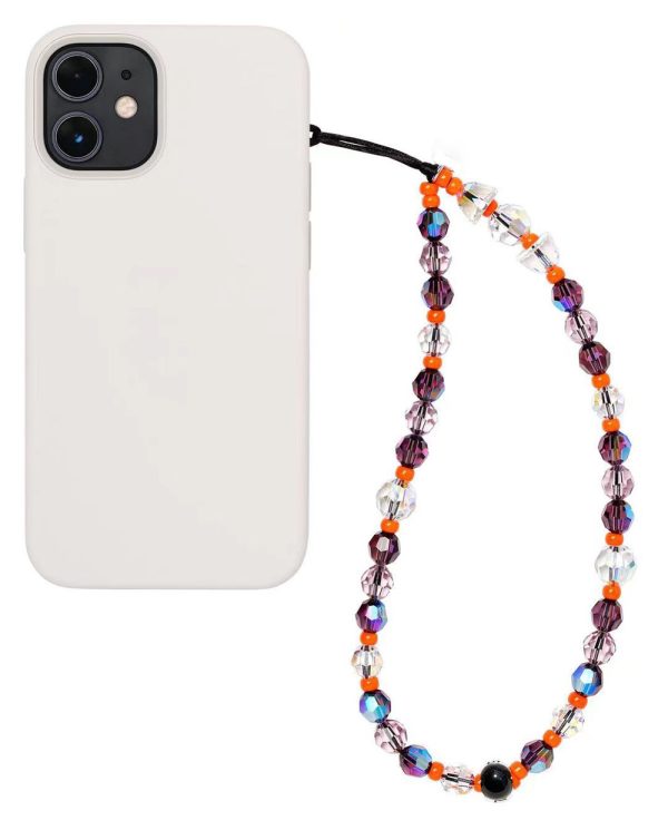 Women Fashion Simple Beaded Phone Chain