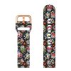 Fashion Samsung Galaxy Flora Printed Silicone Watch Bands