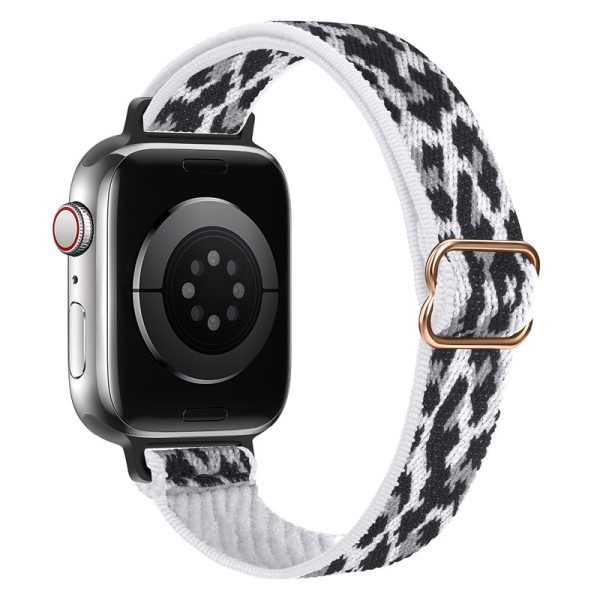 Fashion Nylon Braided Slim Single Loop Apple Watch Bands