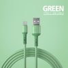 Fast Charging Type C Cable USB C Liquid Soft Silicone Mobile Phone Data Cable