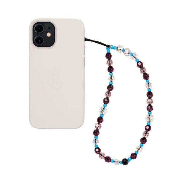 Women Fashion Simple Beaded Phone Chain