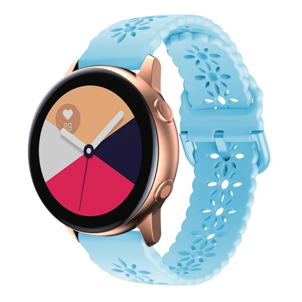 Fashion Solid Color Hollow Luminous Samsung Galaxywatch Bands