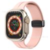 Fashion Simple Magnetic Folding Buckle Silicone Apple Watch Band