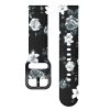 Fashion Samsung Galaxy Flora Printed Silicone Watch Bands