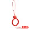 Fashion Bear Cartoon Cute Solid Color Silicone Keychain Phone Chain