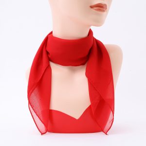 Women'S Fashion Solid Color Chiffon Silk Scarf