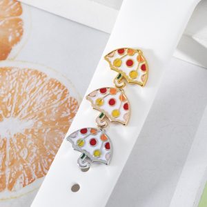 Women Fashion Creative Watch Strap Multicolor Umbrella Decorative Ring