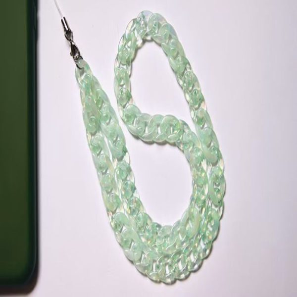 Fashion Candy Color Acrylic Phone Chain