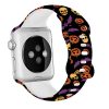 Halloween Multicolor Print Silicone Apple Watch Bands