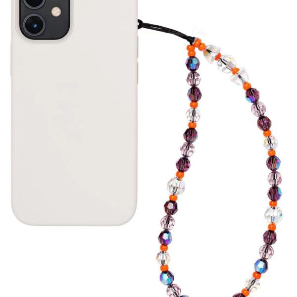 Women Fashion Simple Beaded Phone Chain