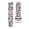 Fashion Samsung Galaxy Flora Printed Silicone Watch Bands