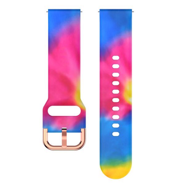 Fashion Samsung Galaxy Flora Printed Silicone Watch Bands