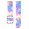 Fashion Samsung Galaxy Flora Printed Silicone Watch Bands