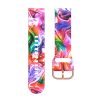 Fashion Samsung Galaxy Flora Printed Silicone Watch Bands