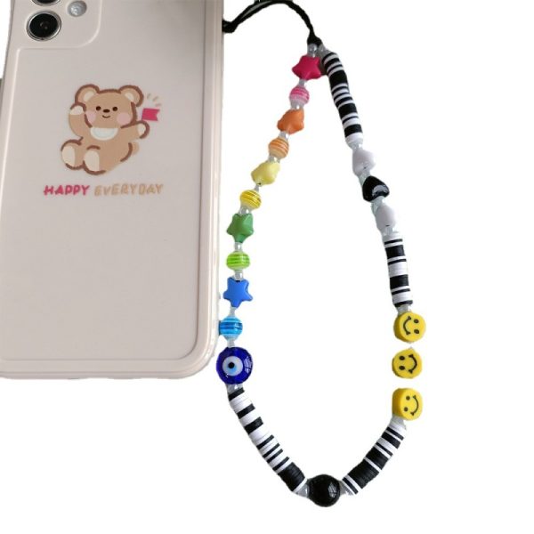 Women Fashion Simple Bohemian Multicolor Phone Chain