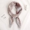 Women'S Fashion Simple Stripe Pattern Printed Scarf