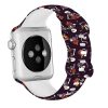 Halloween Multicolor Print Silicone Apple Watch Bands