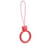 Fashion Bear Cartoon Cute Solid Color Silicone Keychain Phone Chain