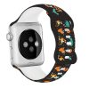 Halloween Multicolor Print Silicone Apple Watch Bands