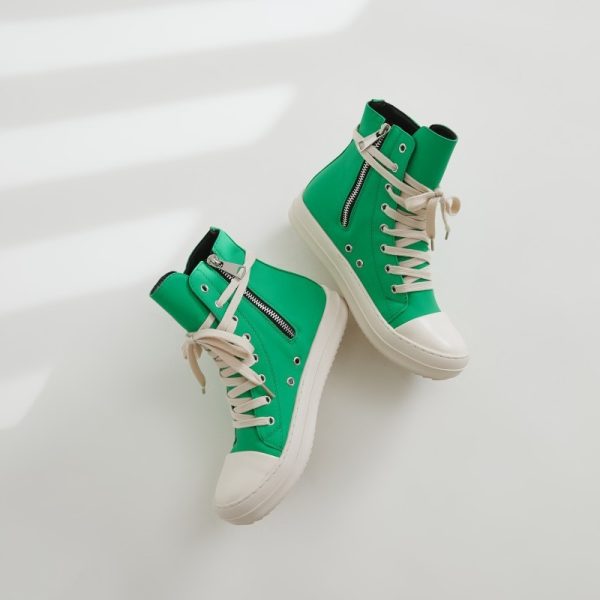 Plus Size Women Fashion Casual High Top Shoes