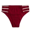 Women Fashion Sexy Knitted Elastic Threaded Hollow Underwear