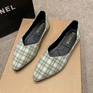 Women Loafers Fashion Pointed Toe Fashion Slip-On