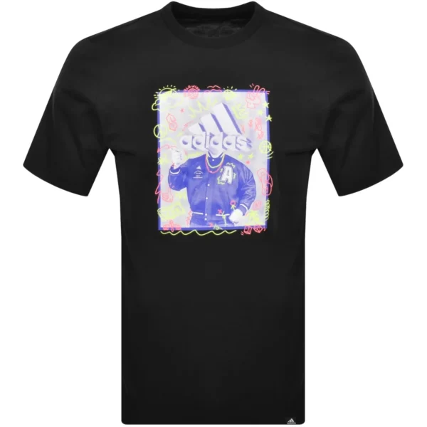 adidas Sportswear M Doodle Regular T Shirt Black