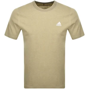 adidas Sportswear Regular Fit Logo T Shirt Beige